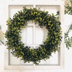 Farmhouse Wall Decor- Window Frame Wreath
